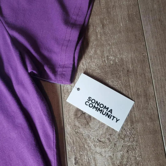 NWT Sonoma Community Black History Month Malcolm X Graphic Tee Plum XL - Picture 6 of 15